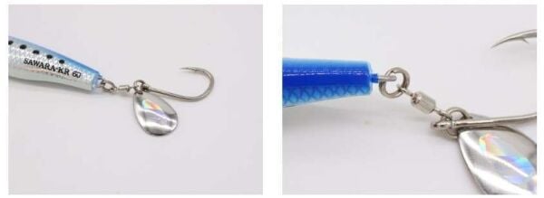 Hayabusa FS 437 Jack Eye Sawara Cast Spin 40gr Light Jig Suni Yem