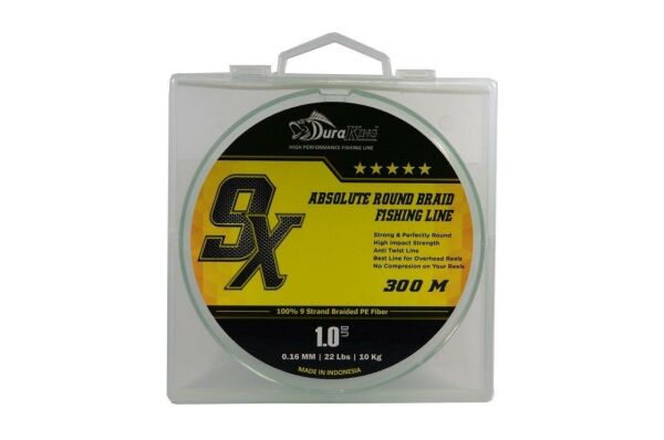 Duraking 9X 9 Katlı 300mt İp Misina 