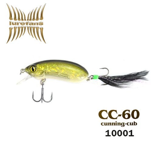 LUREFANS CUNNING CUB CC60 6CM 9.5G / COL. 1