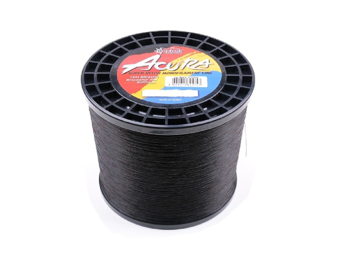 Captain Acura 1kg Bobin Misina Siyah 0.35 mm