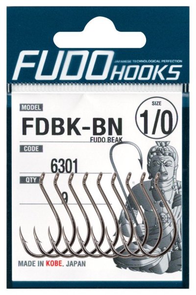 Fudo 6301 Fudo Beak Black Nikel İğne 6/0