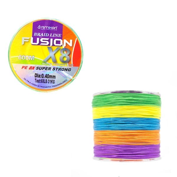 Remixon Fusion 600m X8 Multi Color İp Misina