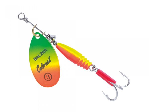 Balzer 13062 Colonel Classic Fluo Uzun Gövde Alabalık Kaşığı 14 gr
