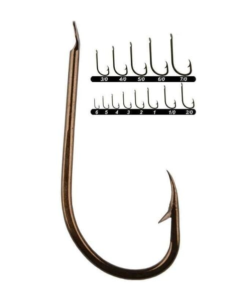 Youvella 1428 Sazan İğnesi Dövme Kalın 100lü Kutu Bronz