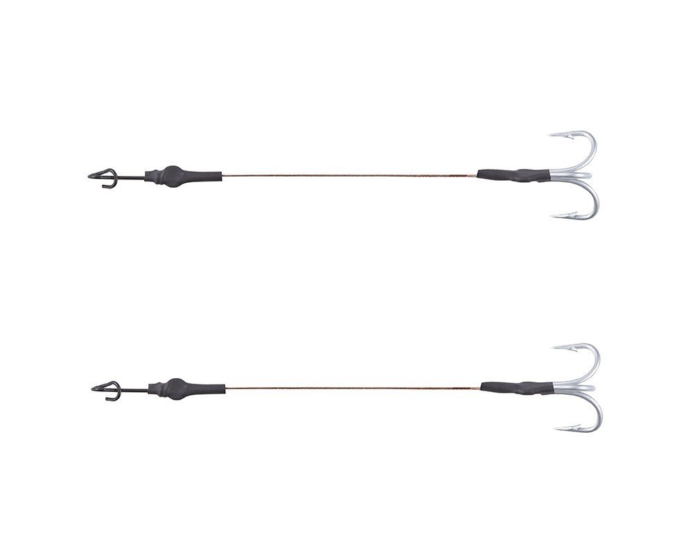 Balzer 13936 Silikon Yemler İçin Çelik Telli Rigs 2'li Paket 17 cm