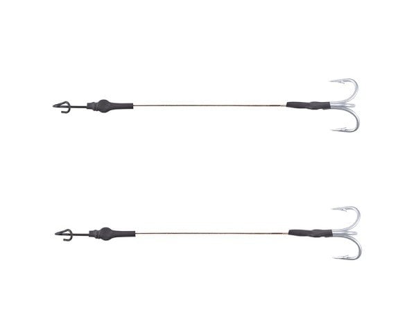Balzer 13936 Silikon Yemler İçin Çelik Telli Rigs 2'li Paket 17 cm