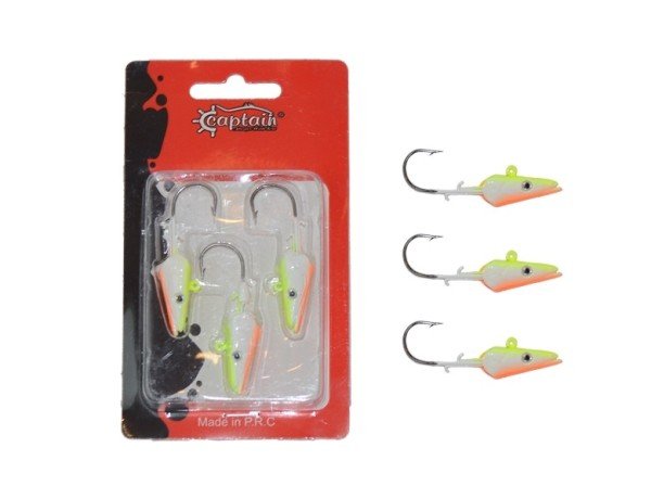 Captain 6457 Jig Head 15gr Ultimate Sardine 3'lü Set 1