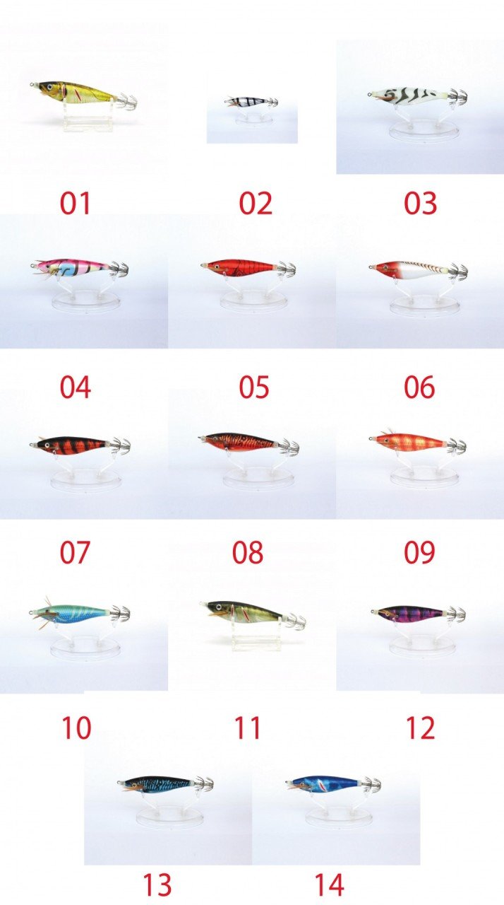 Captain 3015 Kalamar Zokası 7cm Toto Zogga Squid 01