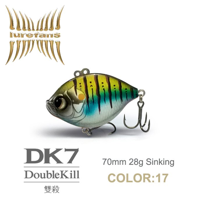 LUREFANS DOUBLE KILL DK7 COLOR: 17