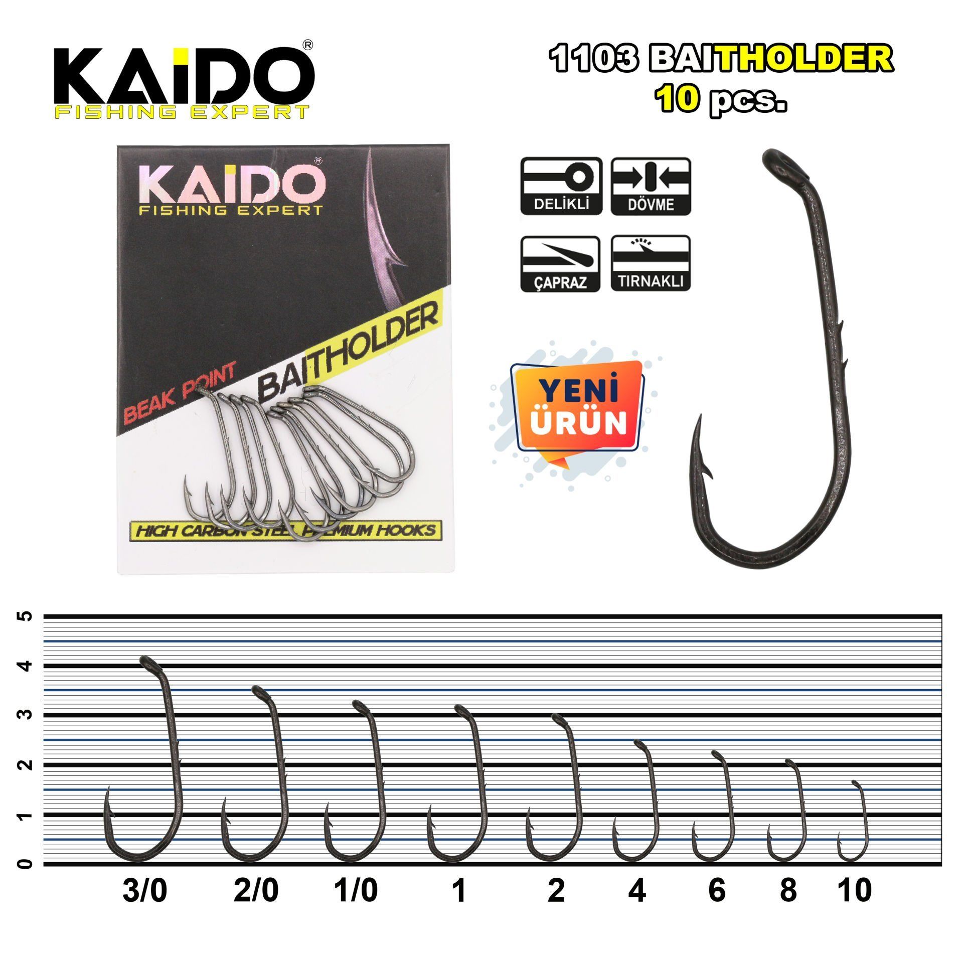 Baitholder 1103BN İğne 2/0