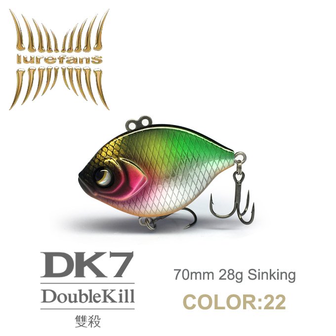 LUREFANS DOUBLE KILL DK7 COLOR: 22