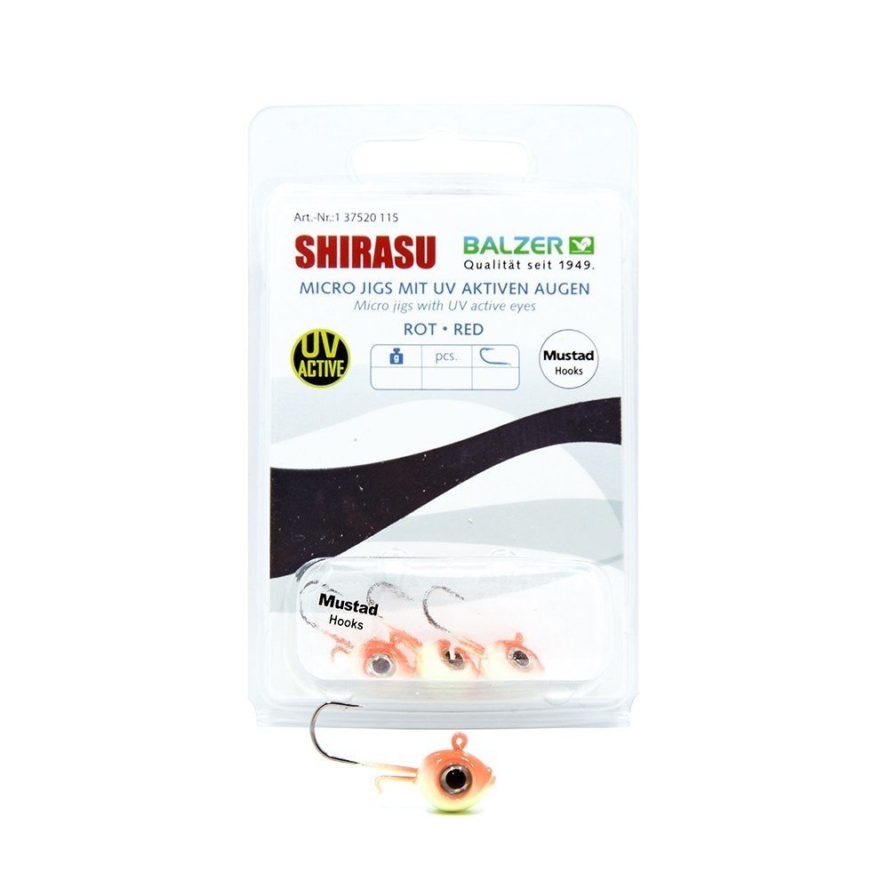 Balzer 13753 Micro LRF Jig Head UV Active 4 No İğne 3'lü Paket 5 gr