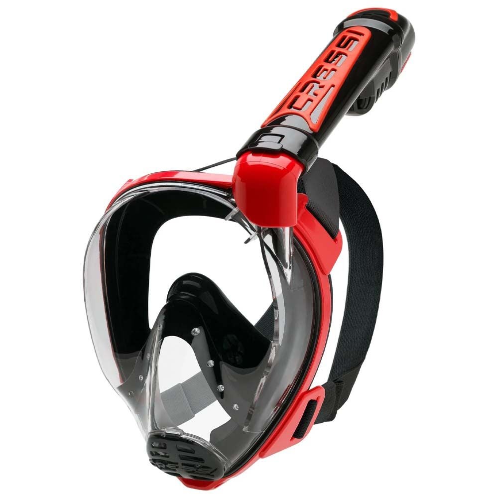 Cressi Duke Tam Yüz Maske BLACK-RED - S - M