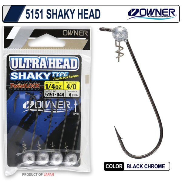 Owner 5151 Shaky Head 3/32 oz ( 2.7 gr )