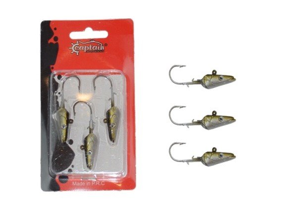 Captain 6457 Jig Head 15gr Ultimate Sardine 3'lü Set 8