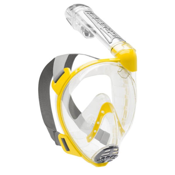 Cressi Duke Tam Yüz Maske Yellow - M - L