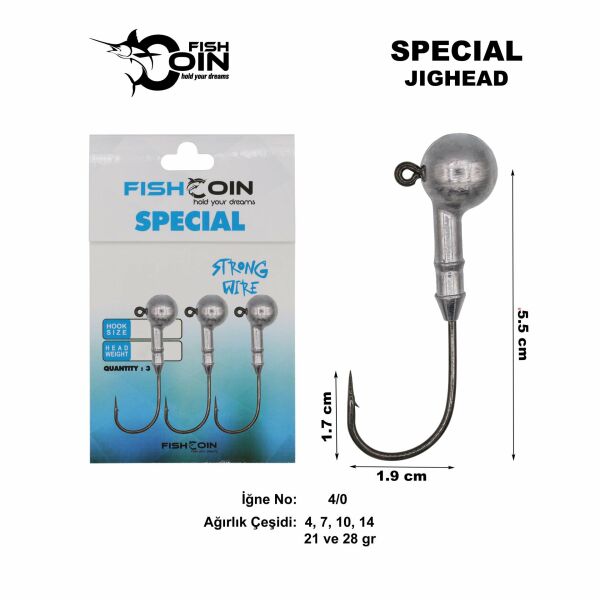 Fishcoin Special Jighead 4/0 28 gr