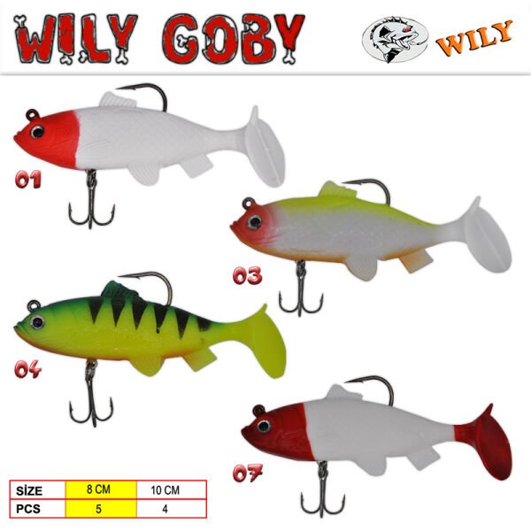 Wily Goby Sazan Silikon 8 cm 04