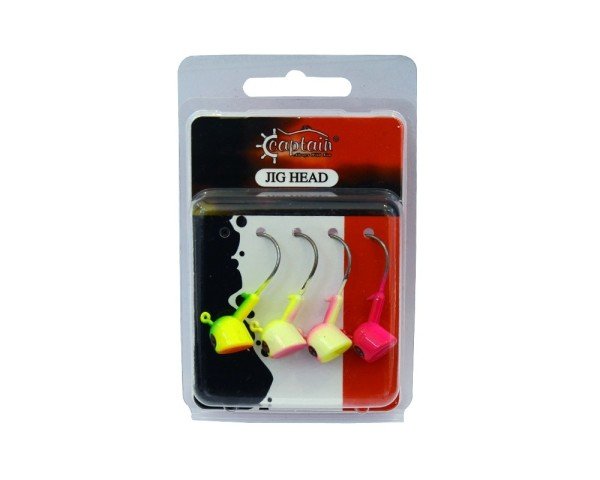 Captain Jig Head Bastet 4'lü Mix Set Kesik Kafa Jig Head 7 gr