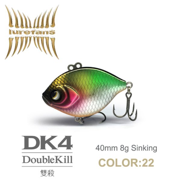 LUREFANS DOUBLE KILL DK4 COLOR: 22
