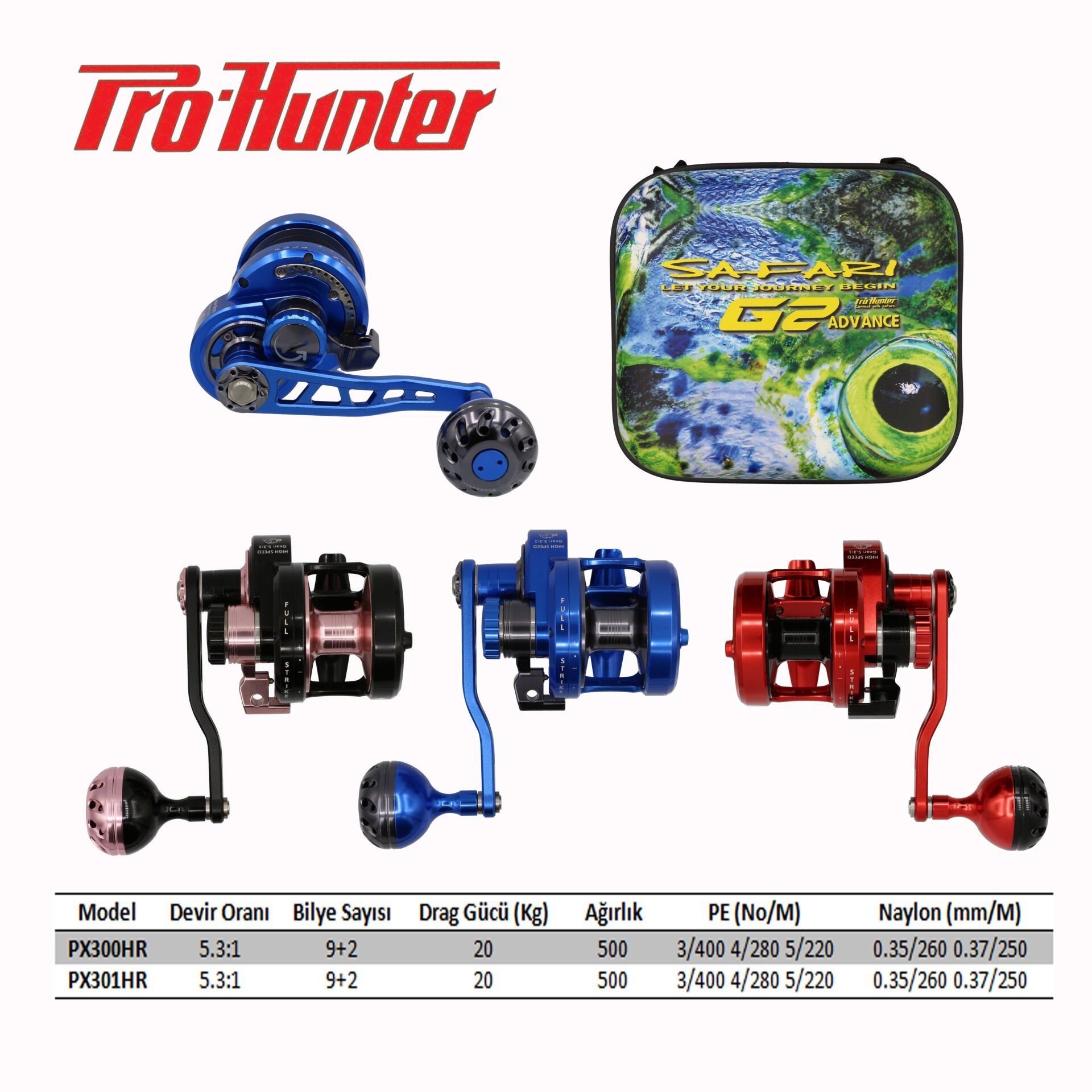 Safari Jig Makinesi PE3 (Çıkrık makinesi) Kırmızı - Sol