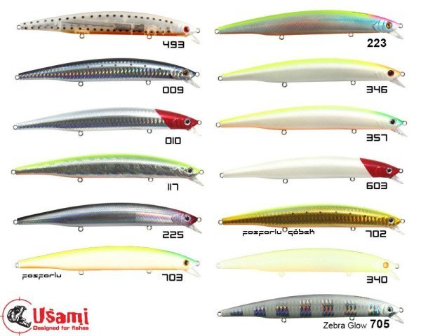 Usami Jack The Ripper 145F-SR 23 G Maket Balık 594