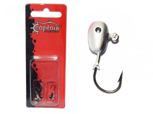 Captain 6444 Jig Head Pug Pug 1.7gr Micro LRF Jig Head 2'li Set Naturel