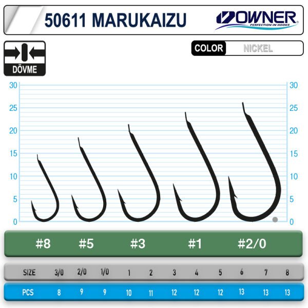 Owner 50611 Marukaizu  İğne 5
