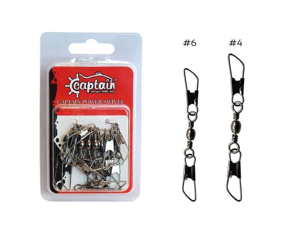 Captain 5030 Çift Yönlü Klips 10lu Paket Black Nikel Standart - 4