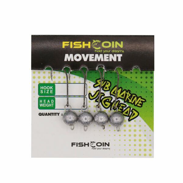 Fishcoin Movement Jighead 6-4.5 gr
