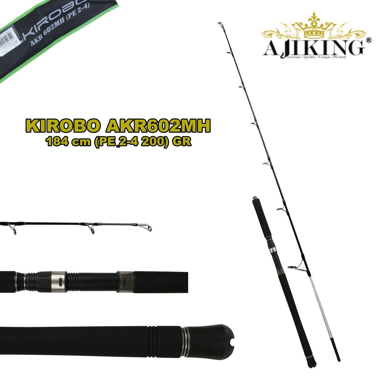 Kırobo Akr-602Mh 184 Cm Kamış (Pe2-4) 200 Gr