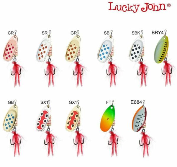 Lucky John Spin X Round Döner Kaşık 5 Gr No:2 CR