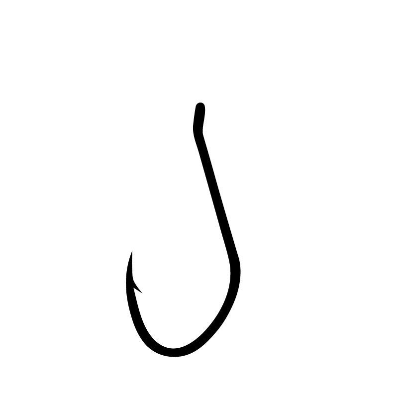 Fudo 6901 Fudo Catfish Black Nikel Yayın İğnesi 9/0