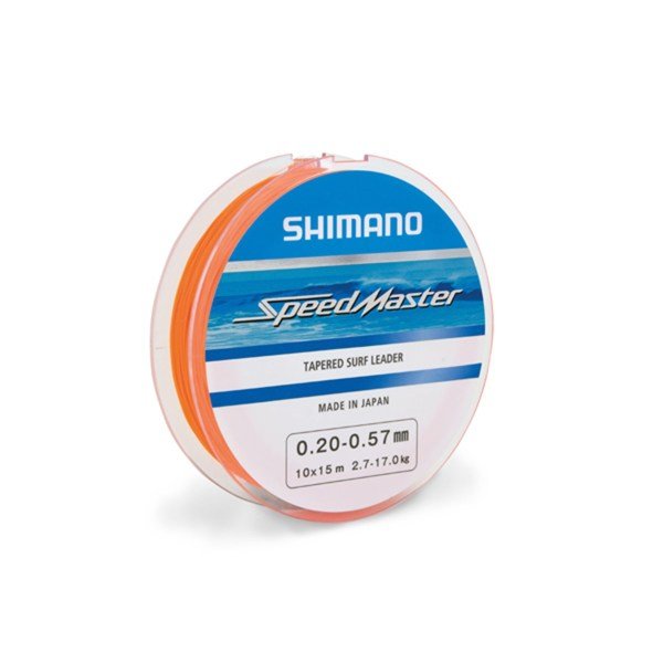 Speedmaster 10X15m 0,26-0,57mm Tapered Leader Orange Tapered Leader Orange