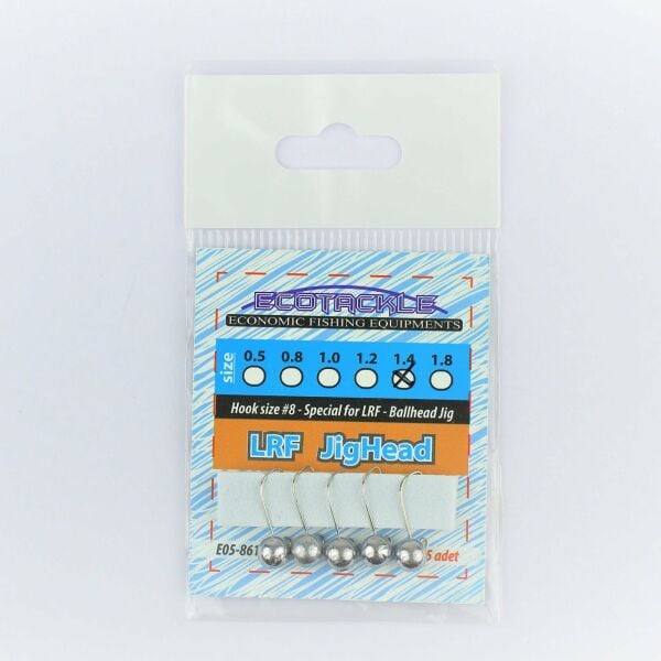 Ecotackle Lrf Jig Head 5p 1.2 GR