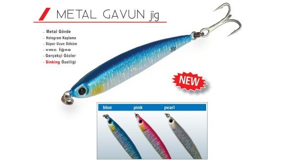DTD Metal Gavun Jig 20 gr