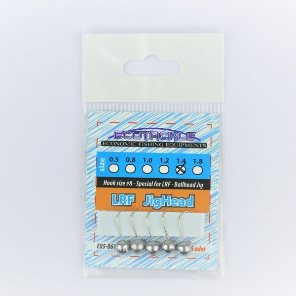 Ecotackle Lrf Jig Head 5p 1.8 GR
