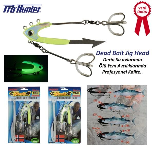 Bonito Dead Bait Jig Head (Bonito Ağırlık) 150 Gr - 02