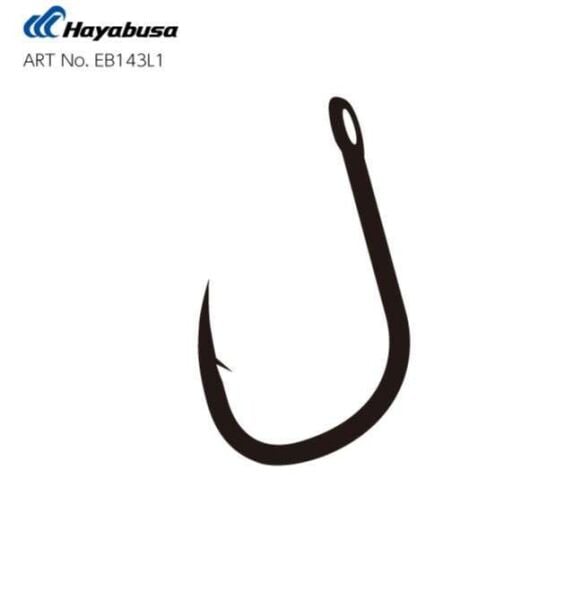 Hayabusa K1 XS Sazan İğnesi Dövme Teflon Black 10lu Paket