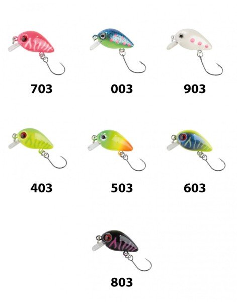 Balzer 16023 Trout Wobbler UV Active 3cm Maket Balık Suni Yem 003