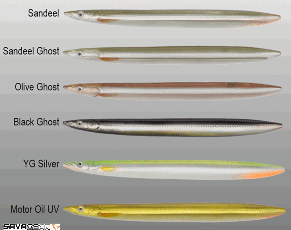 Savage gear B-SG Line Thru Sandeel 175mm 40g