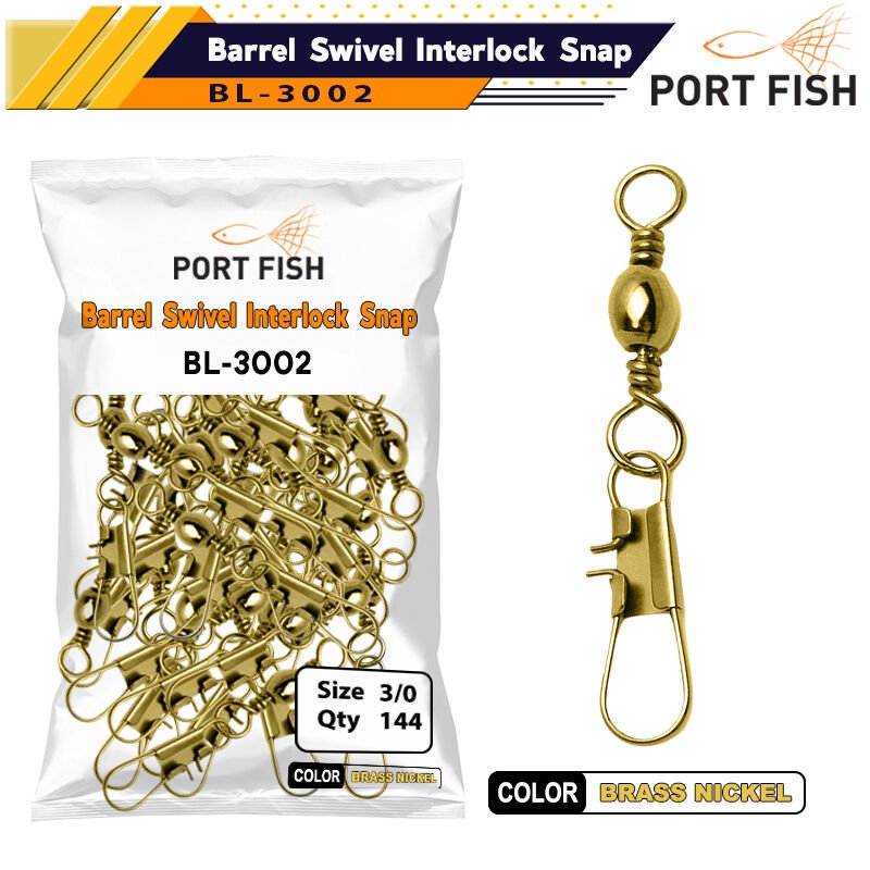 Portfish BL-3002 Klipsli Fırdöndü-Kilitli Sarı 144 Lü 4