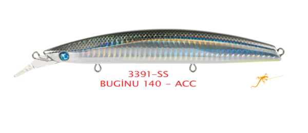 Seaspin Buginu 140mm 28 gr Maket Balık ACC
