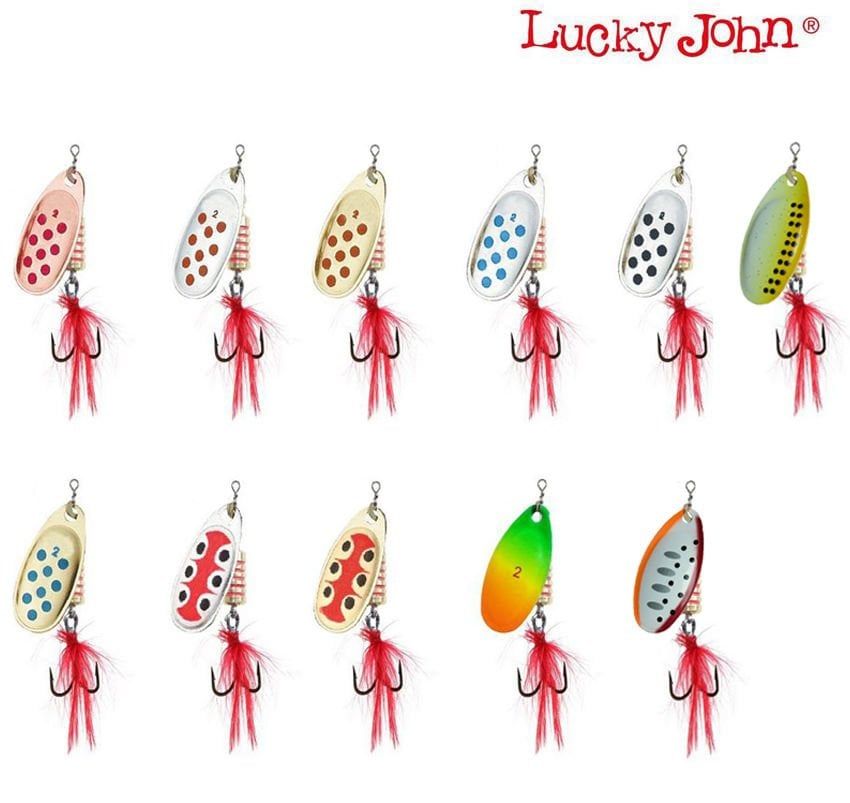 Lucky John Spin X Round Döner Kaşık 5 Gr No:2 SR