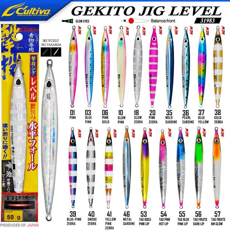 Cultiva  JİG 31983 Gekito Jig Level 50g 06