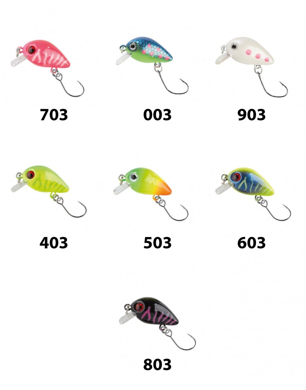Balzer 16023 Trout Wobbler UV Active 3cm Maket Balık Suni Yem 703