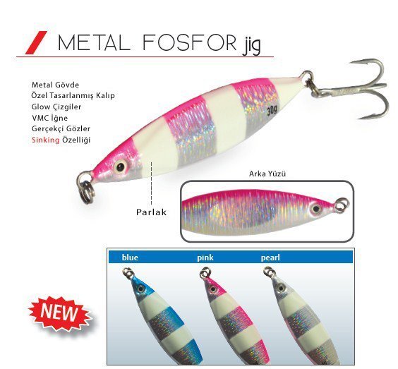 DTD Metal Fosfor Jig 20 gr