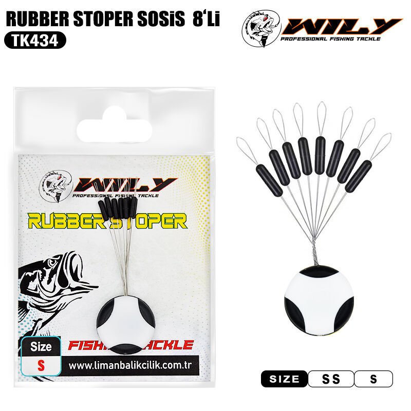 Wily Rubber Stoper Sosis 8'li SS