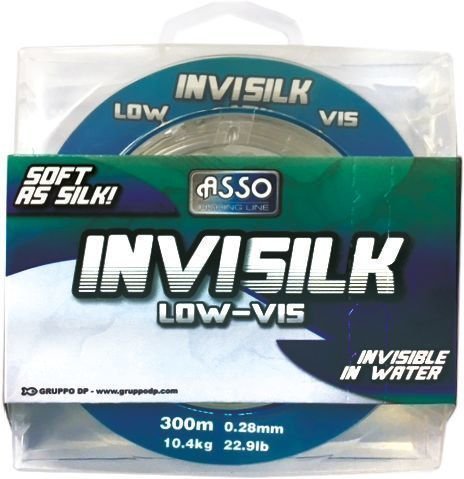 ASSO INVISILK SURF CASTING CLEAR 300 MT No: 0.30 - 300MT