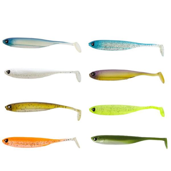 Lucky John Makora 3D Shad Tail 5'' (12.7 cm) 4P Silikon Yem TR006